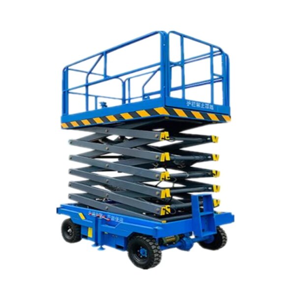 IHURMO 500kg 40 ft schaarhoogwerker met verlengde IHURMO 500kg 40 ft schaarhoogwerker op wielen.