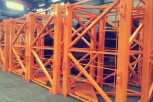 เสากระโดงมาตราของทาวเวอร์เครนในประเทศจีน