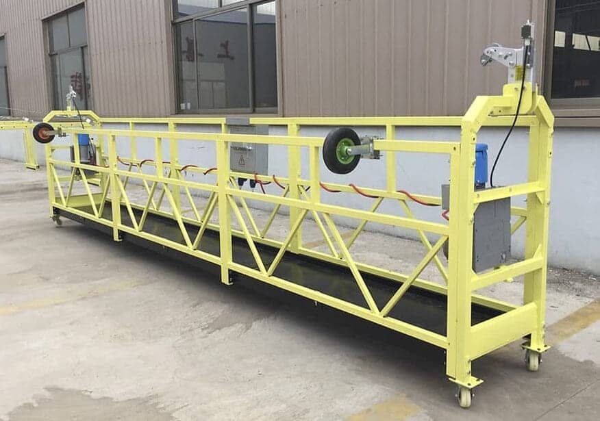 Belangrijkste componenten van hangend platform