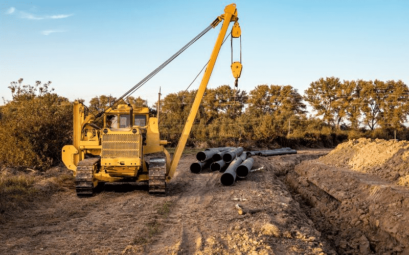 Grues sur chenilles