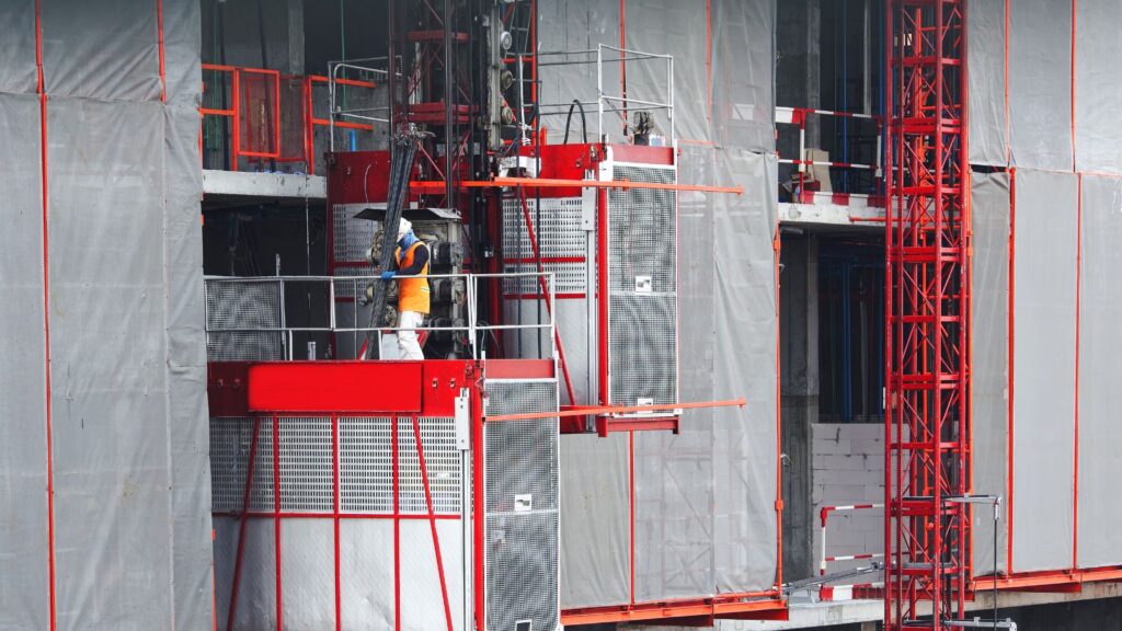 Construction Hoist for Building Projects